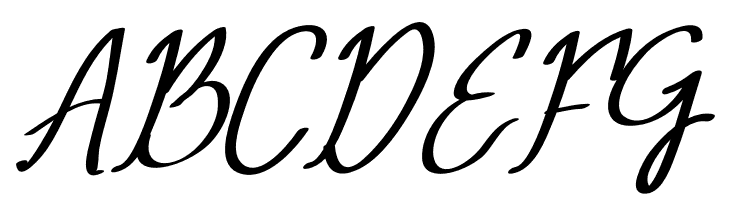 Mery Qolby Italic  Free Fonts Download