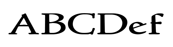 NewStyleWide  Free Fonts Download