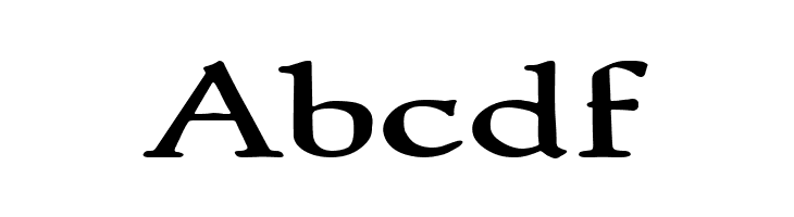 NewStyleWide  Free Fonts Download