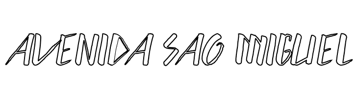 hummer outline  Free Fonts Download