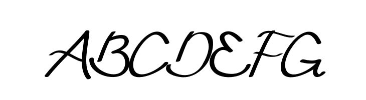 Exninja Caligraphy  Free Fonts Download