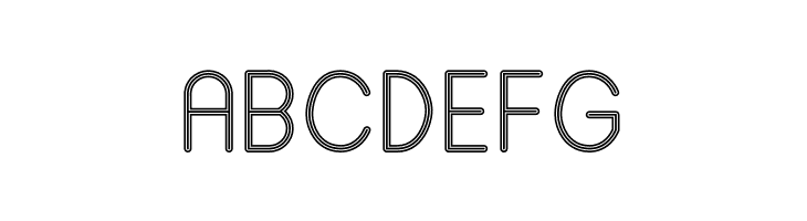 ALDORA Stroke  Free Fonts Download
