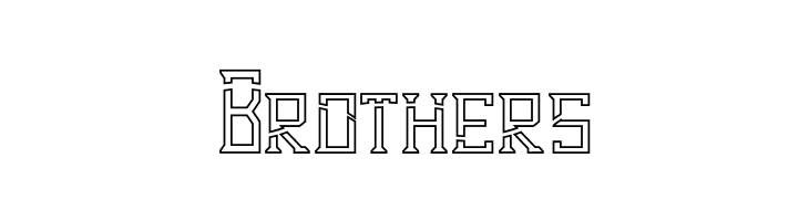 Dezert Outline Dash  Free Fonts Download