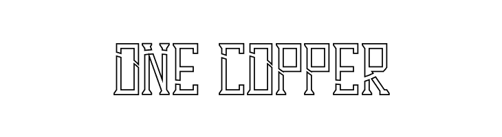 Dezert Outline Dash  Free Fonts Download