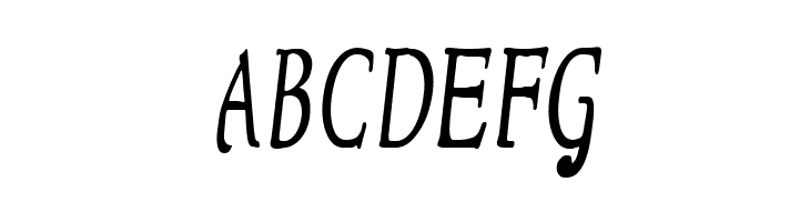 NewStyleCondensed Italic  Free Fonts Download