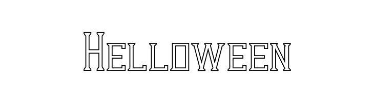 Dezert Outline  Free Fonts Download