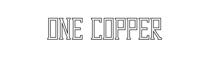 Dezert Outline  Free Fonts Download