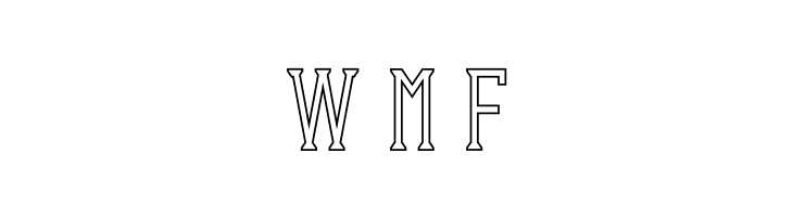 Dezert Outline  Free Fonts Download