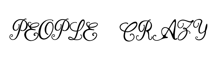 Manhattan Script  Free Fonts Download