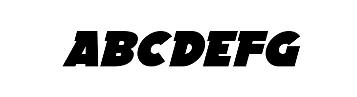 Megalopolis X Italic  Free Fonts Download