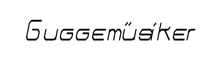 Fontmaker's Choice ThinItalic  Free Fonts Download