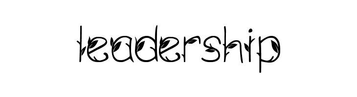 GREEN NATURE  Free Fonts Download