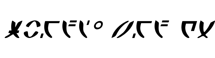 Zeta Reticuli Italic  Free Fonts Download