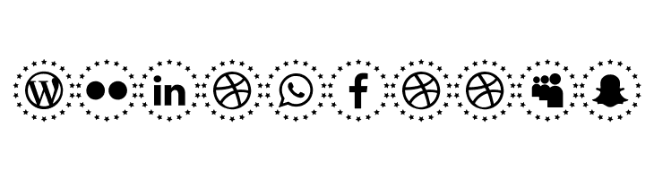 Type Icons Color  Free Fonts Download