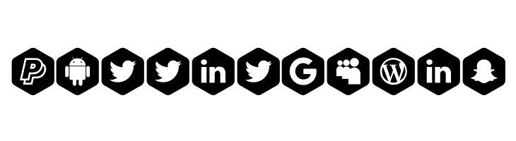 Font Social Color Pro  Free Fonts Download