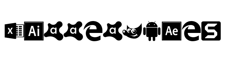 Font Logos Programs  Free Fonts Download