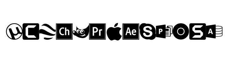 Font Logos Programs  Free Fonts Download