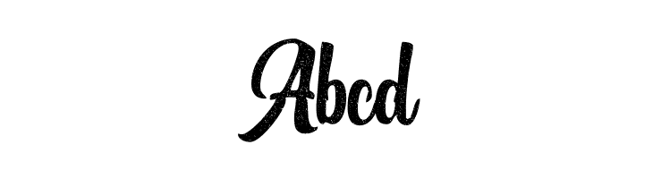 Authentic Script Rough Regular  Free Fonts Download