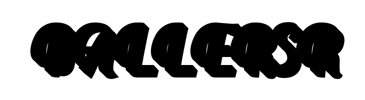 AprileaExtrudedDemo  Free Fonts Download