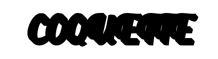 AprileaExtrudedDemo  Free Fonts Download