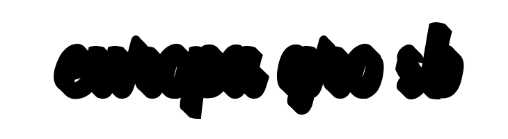 AprileaExtrudedDemo  Free Fonts Download