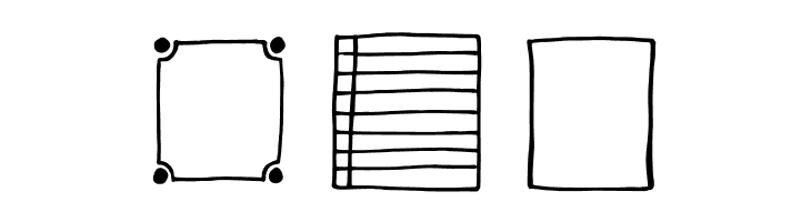 Tanaestel Doodle Frames Regular  Free Fonts Download