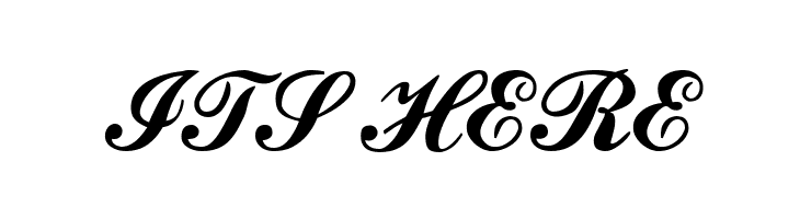 Ford script  Free Fonts Download