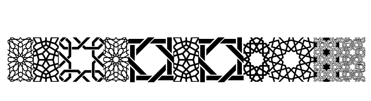 KufiPattern  Free Fonts Download