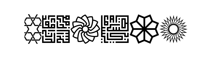 KufiPattern  Free Fonts Download
