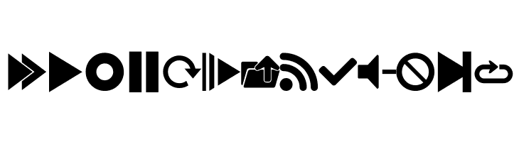 Font 90 Icons  Free Fonts Download