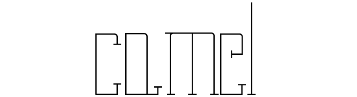 Pipe Line  Free Fonts Download
