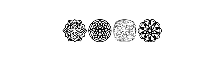 Arabesque Ornaments  Free Fonts Download