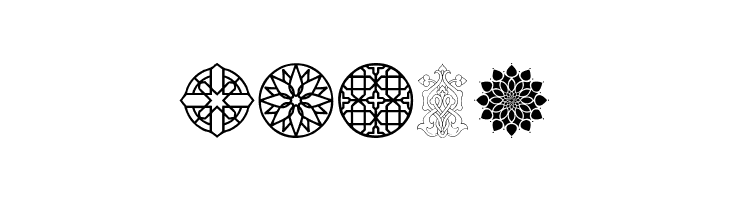 Arabesque Ornaments  Free Fonts Download