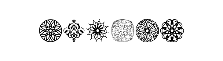 Arabesque Ornaments  Free Fonts Download