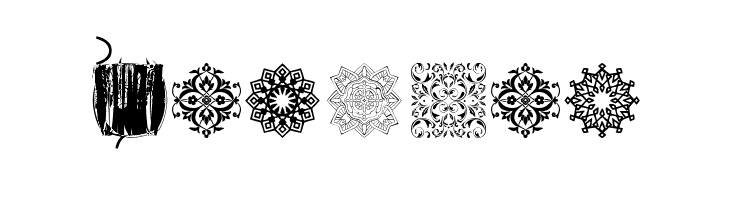 Arabesque Ornaments  Free Fonts Download