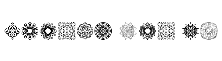Arabesque Ornaments  Free Fonts Download