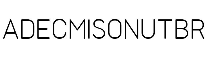 UVFLHLine1SansThin  Free Fonts Download