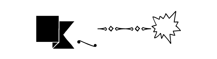 iCiel Finch Ornaments  Free Fonts Download