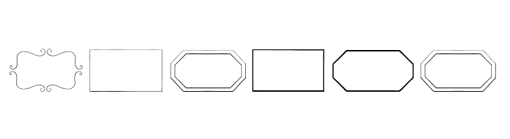 TALUHLA Borders  Free Fonts Download