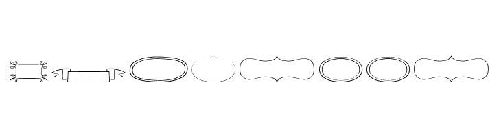 TALUHLA Borders  Free Fonts Download