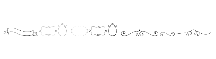 TALUHLA Borders  Free Fonts Download