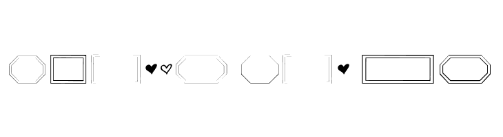 TALUHLA Borders  Free Fonts Download