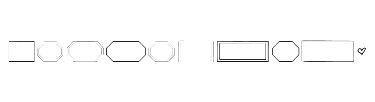 TALUHLA Borders  Free Fonts Download