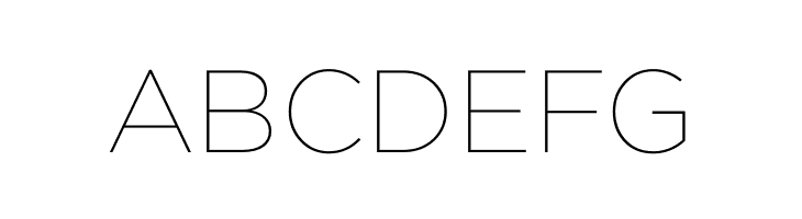 iCiel Gotham Thin  Free Fonts Download