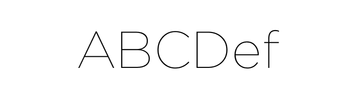 iCiel Gotham Thin  Free Fonts Download