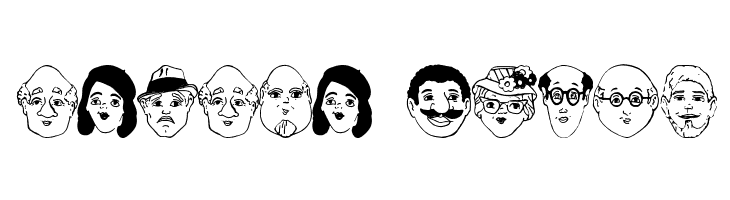 Guess Who?  Free Fonts Download