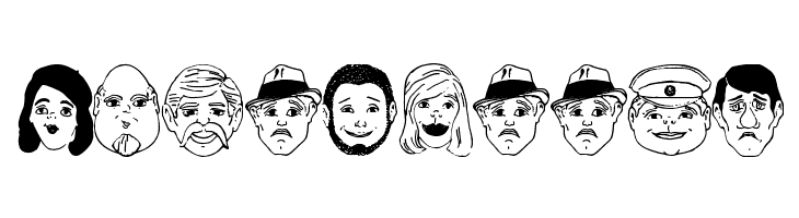 Guess Who?  Free Fonts Download