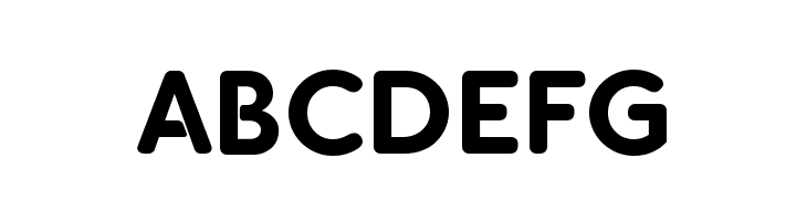 ABCDEFG PJ Masks Bold Font