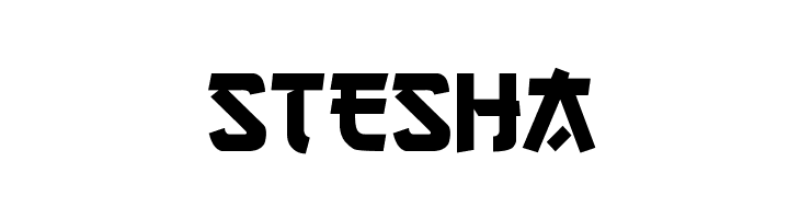 STESHA Gang of Three Font