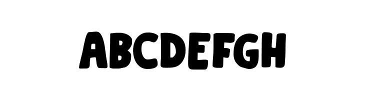 ABCDEFGH Doubledecker DEMO Regular Font